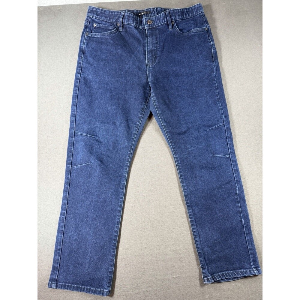 Black Diamond Jeans Mens 38x30 Blue Stretch Denim Straight Leg Outdoor